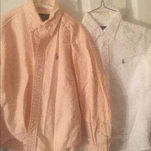 Ralph Lauren Polo Boys Buttoned Up Shirts